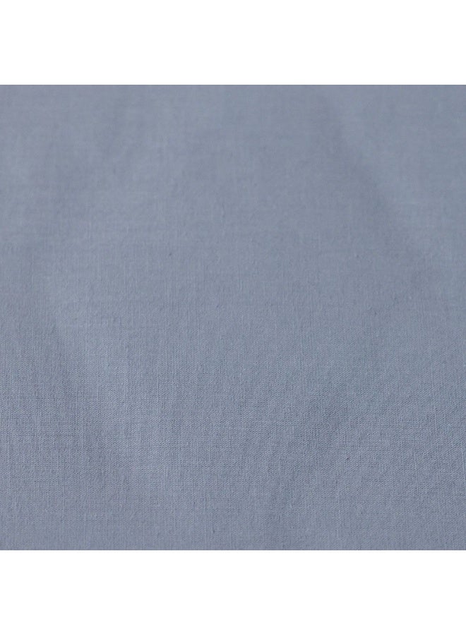 DANUBE HOME Bliss 2 - Pieces Cotton Pillow Case Set - Grey - 50x75 cm | 100% Cotton - 144 Thread Count Decorative Throw Pillowcase Set For Couch Sofas - Image 2