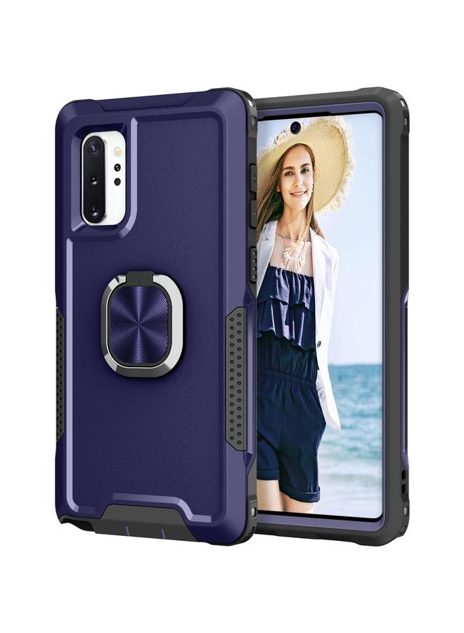 اس-توب جراب لهاتف Samsung Galaxy Note10+ 3 في 1 PC + جراب هاتف TPU مع حامل حلقي - Image 1