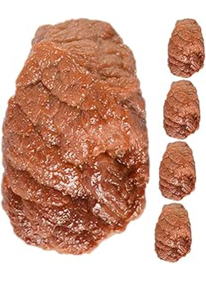 5 Pcs Realistic Artificial Beef Block Model Lifelike Simulation Meat Prop For Photography Kitchen Decor Display - Image 1
