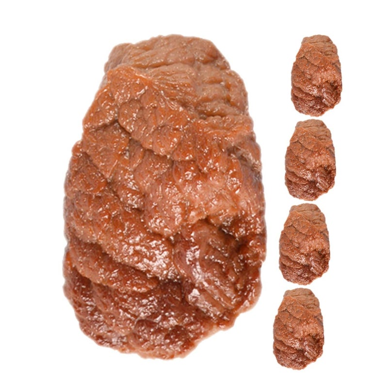 5 Pcs Realistic Artificial Beef Block Model Lifelike Simulation Meat Prop For Photography Kitchen Decor Display - Image 2