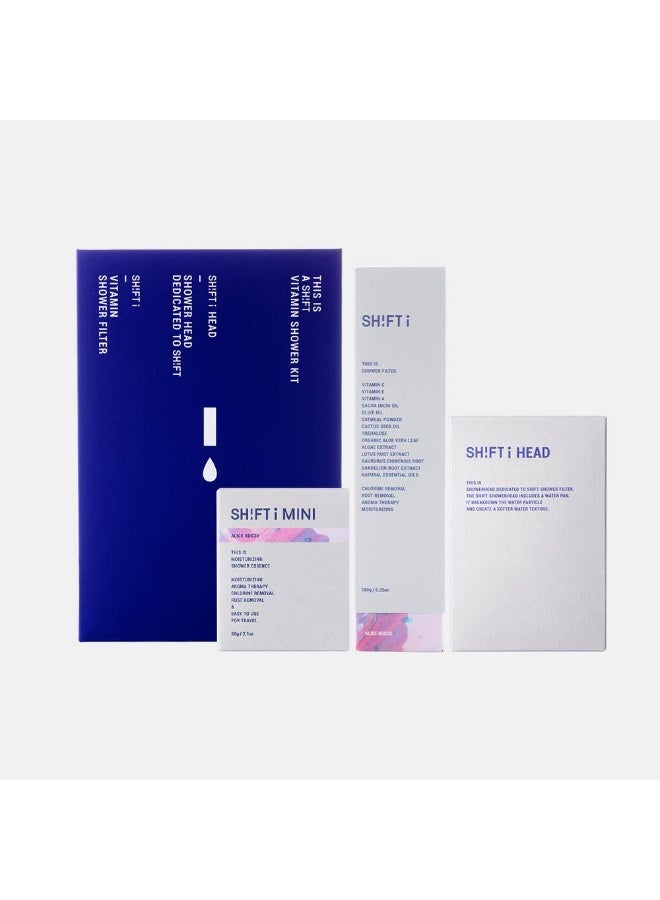 شفت مجموعة فلتر مياه استحمام متطورة برائحة الفواكه مع فيتامينات للشعر والبشرة، تحارب الصدأ، خزان مياه الصيف، الشوائب، للمنازل السعودية - Image 3