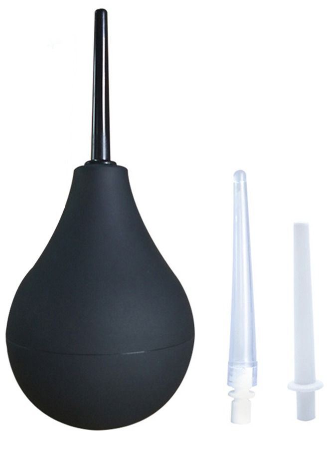 Generic 224ml Enema Bulb Kit Douche Cleaner Enema Kit for Women Men with 3 Replaceable Nozzles  - Image 1