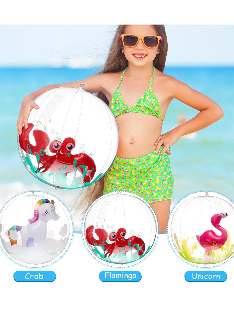 KASTWAVE Beach Balls, 13" Kids Inflatable Beach Balls Birthday Pool Party Gifts Summer Water Toys Pool Games, Summer Outdoor Activities, Kids Boys and Girls Beach Pool Party Toys (6 Pack) - Image 2