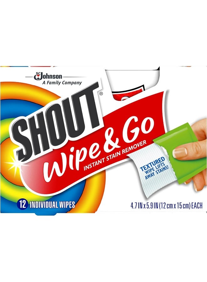 Shout Wipe & Go Instant Stain Remover - Image 1