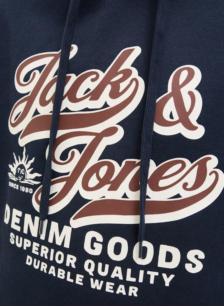 JACK & JONES Logo Regular Fit Pullover Hoodie - Image 3