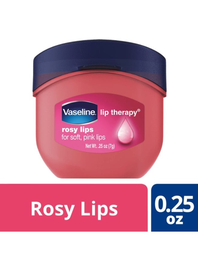 Vaseline Lip Therapy Rosy Lips – Moisturizing Lip Balm Jar for Soft Pink Lips – 7g - Image 3
