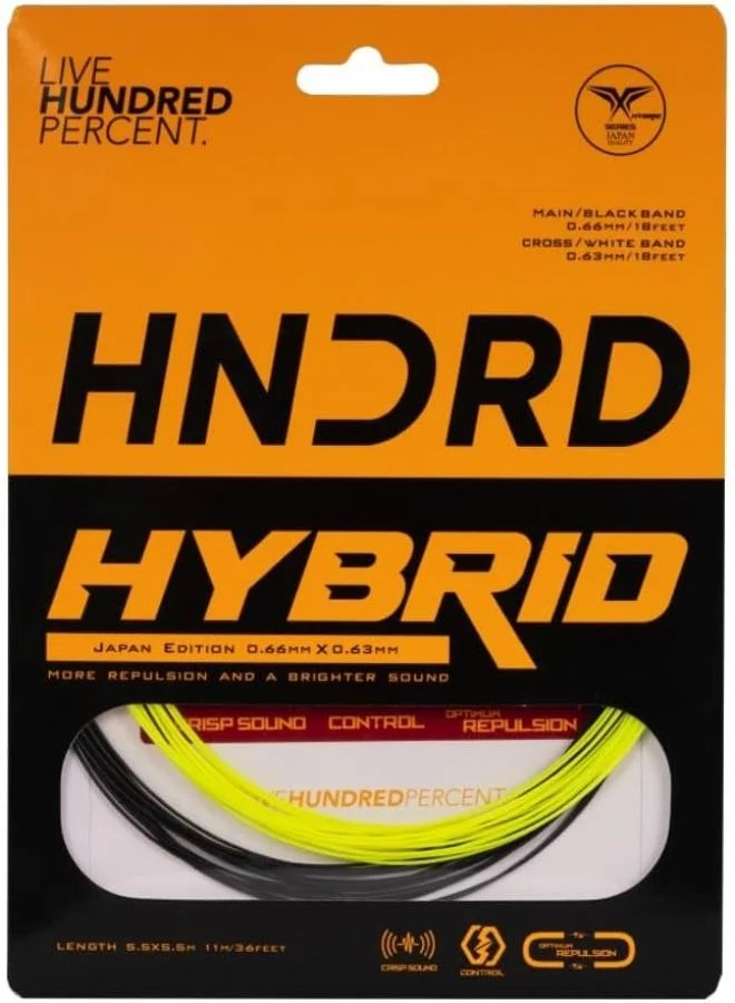 هندرد خيط تنس الريشة الهجين المئة