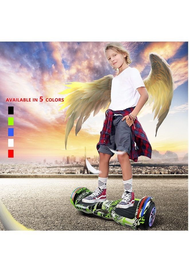 Generic - 6.5inch Smart Electric Scooter 2 Wheels Self Balancing Scooter Lithium Battery Hoverboard Balance Scooter Bluetooth with Led Lights. - Image 1