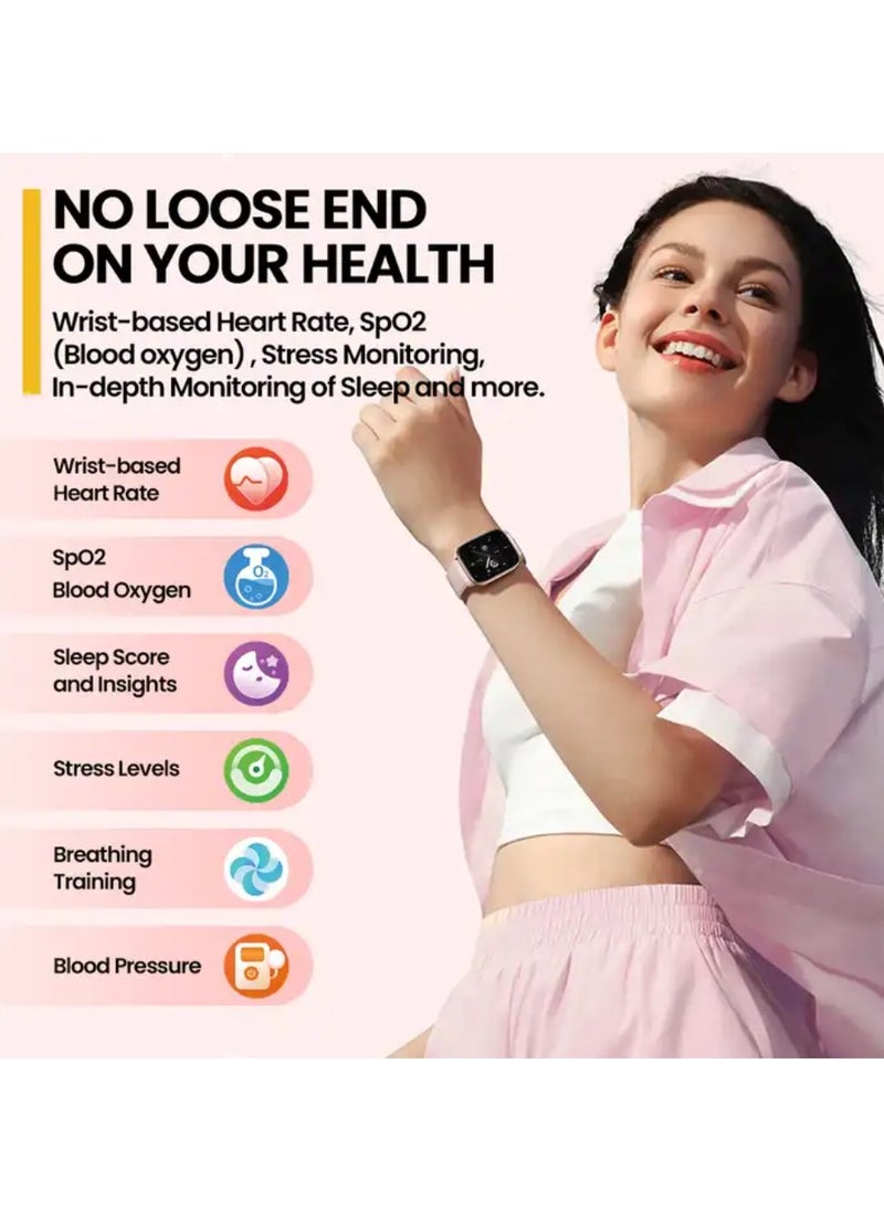 Zeblaze - Zeblaze GTS 3 Ultra-big 2.03 HD Screen Smartwatch with Bluetooth Phone Calls - Image 1