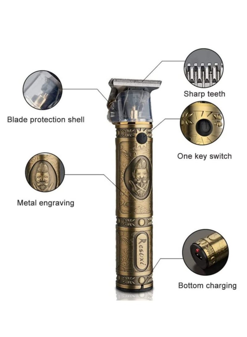 ELTRAZONE Professional Hair Clippers for Men Outliner Grooming Beard Trimmer Close Cutting Salon Cordless Rechargeable - Image 3