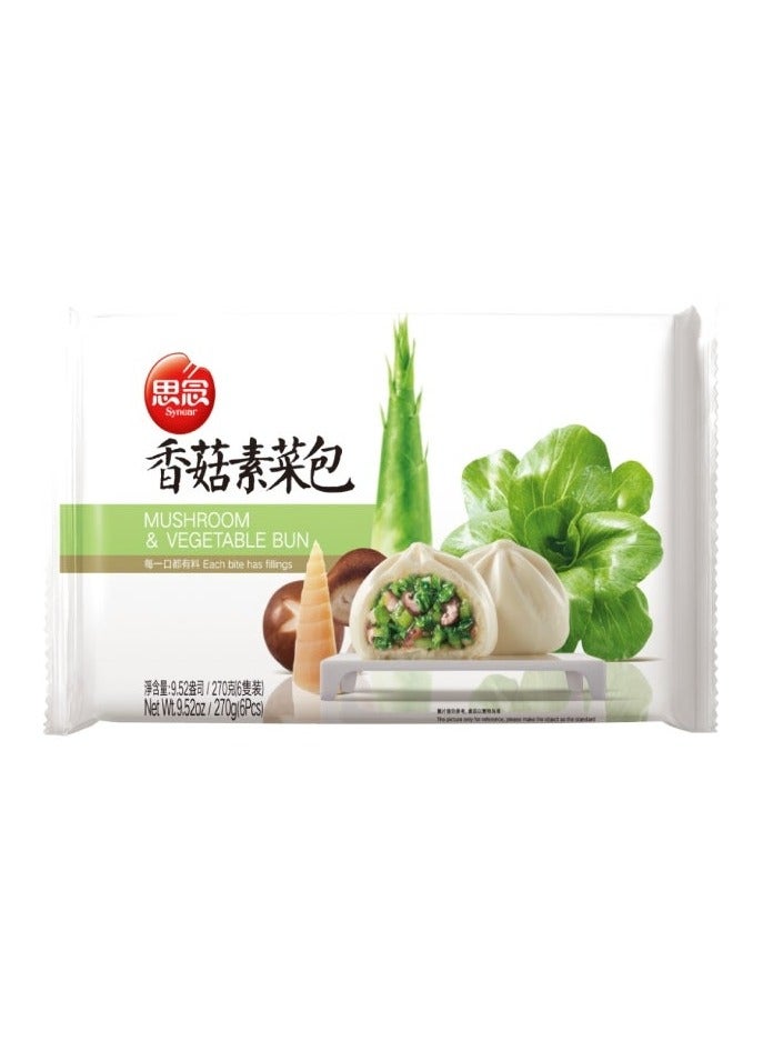 Mushroom Veg Bun, 270g, China