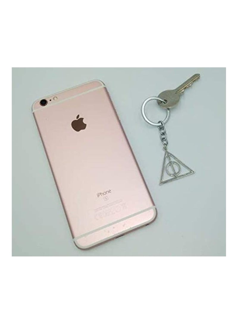 Zchiko Harry Potter Deathly Hallows Keychain_ Silver - Image 4