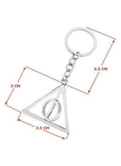 Zchiko Zchiko Harry Potter Deathly Hallows Keychain_ Silver  - Image 3