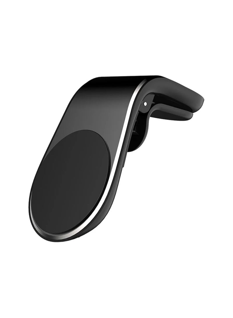 HEXABEX Car Mobile Holder,  Air Vent Magnetic Mobile Phone Holder Black  - Image 1
