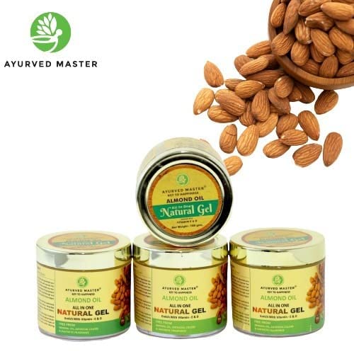 AYURVED MASTER ALMOND NATURE GELENRICH WITH VITAMIN E D100GM - Image 2