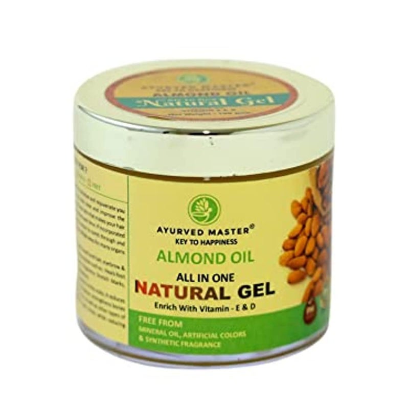 AYURVED MASTER ALMOND NATURE GELENRICH WITH VITAMIN E D100GM - Image 1