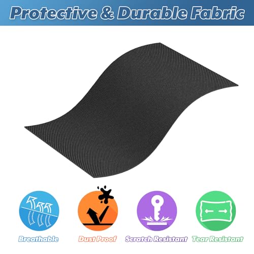 Cosmos Vibration Plate Cover Stretchy Dust Guard Sleeve for Vibration Plate Machine Protector Dust Cover Compatible with Life-pro Body Vibration Plate for Fitness Gym Weight Loss Shaping Home Exercise - Image 5