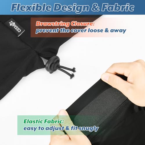 Cosmos Vibration Plate Cover Stretchy Dust Guard Sleeve for Vibration Plate Machine Protector Dust Cover Compatible with Life-pro Body Vibration Plate for Fitness Gym Weight Loss Shaping Home Exercise - Image 4