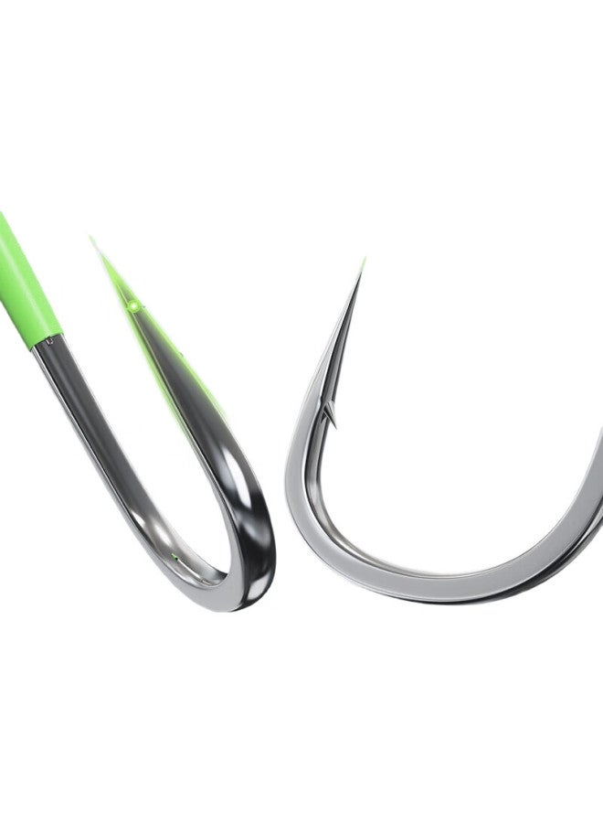 Han Ding Handing Barbless Double Hook For Competitive Big Fish Fishing, 6# Hook With Barb, 6# Line 60Cm - Image 1