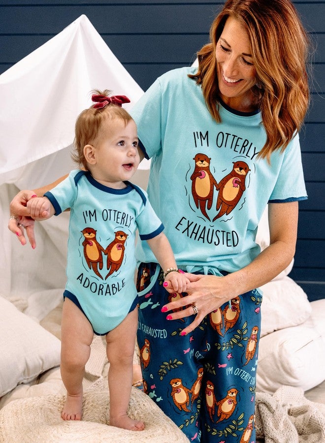 Lazy One Cute Unisex Baby Bodysuit, Cute Animal Designs, 6-18 Months, Otterly Adorable (6 Month) - Image 5