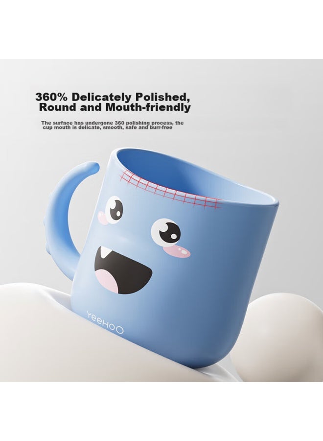 Yeehoo Children's Mouthwash Cup, Baby Training Cup, Drinking Cup, Baby Toothbrushing Cup, Milk Cup, White - Image 4