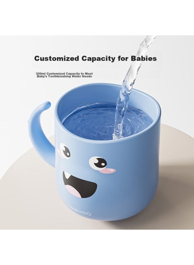 Yeehoo Children's Mouthwash Cup, Baby Training Cup, Drinking Cup, Baby Toothbrushing Cup, Milk Cup, White - Image 5