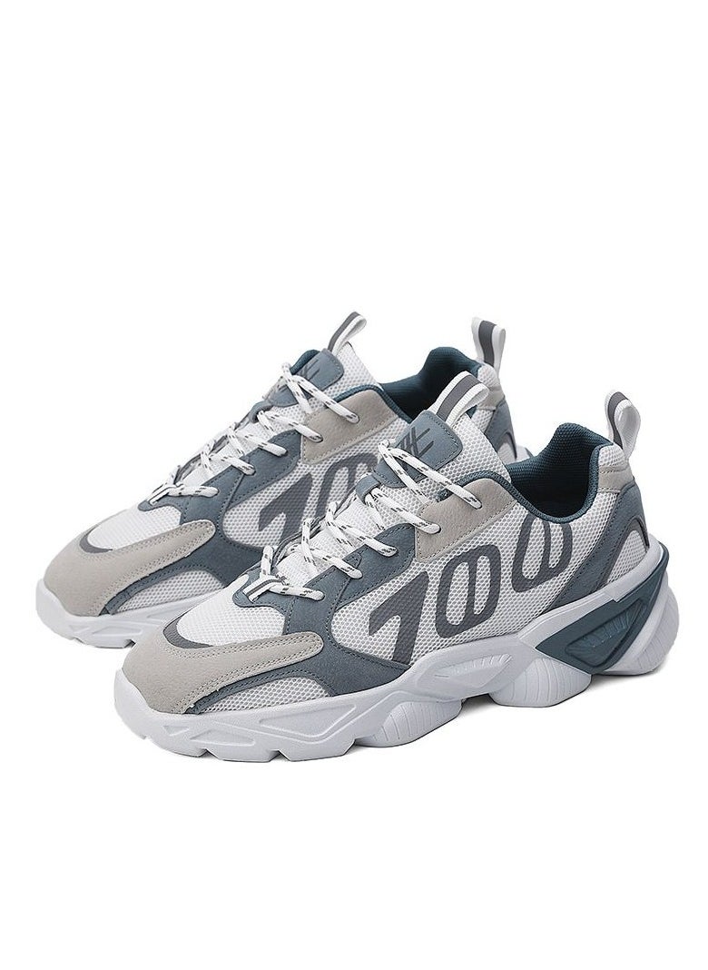 KUYING أحذية رياضية جديدة ذات نعل سميك أحذية جري متوهجة من Dad Shoes  - Image 1