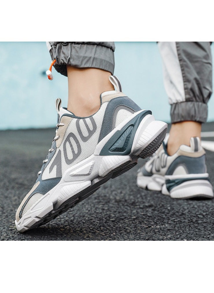 KUYING أحذية رياضية جديدة ذات نعل سميك أحذية جري متوهجة من Dad Shoes  - Image 3