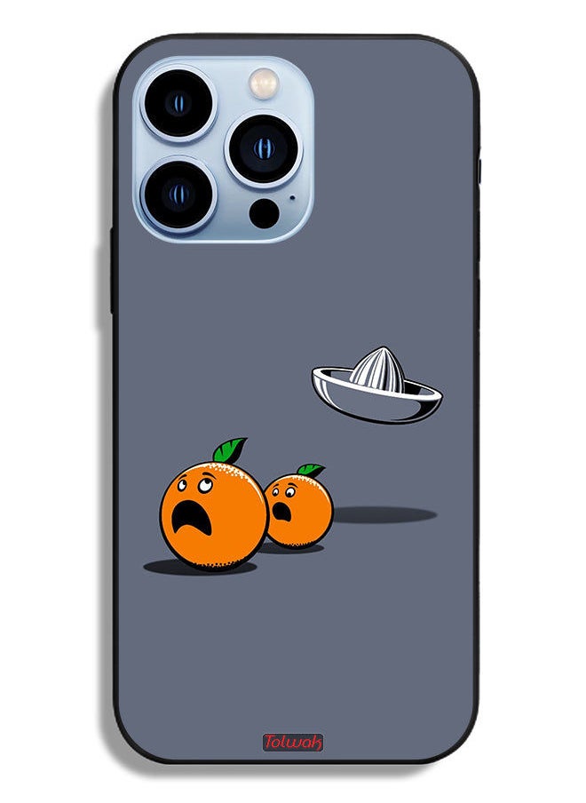 Tolwak Apple iPhone 13 Pro Protective Case Minimalism Digital Art Humor  - Image 2