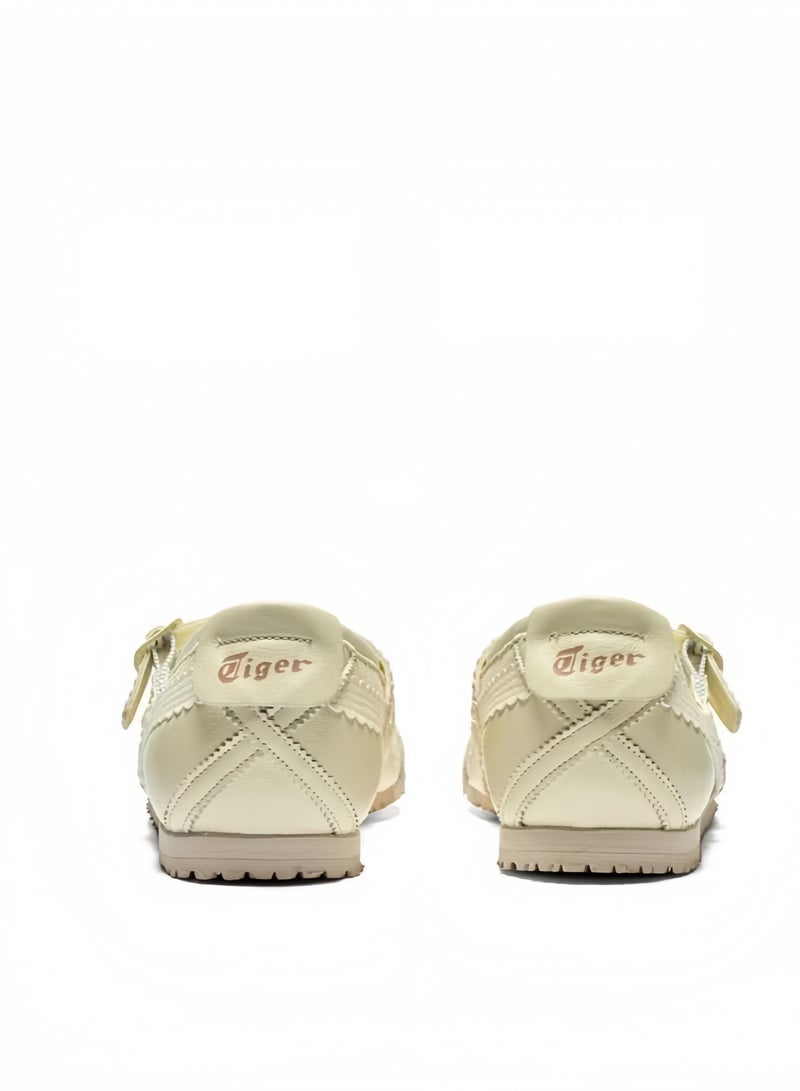 Onitsuka Tiger Mexico 66 TGRS Women’s Ballet Flats - Beige | Comfortable & Stylish Casual Mary Jane Shoes - Image 4