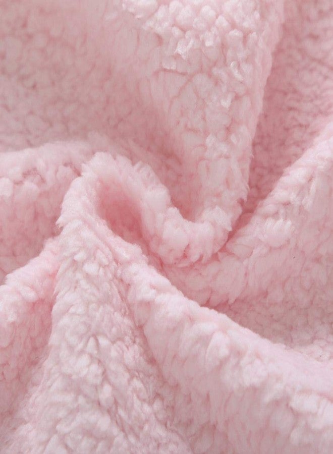 First Trend 3 in1 Ultra Soft Blanket Cum Swaddle & Safety Wrap (Pink) - Image 3