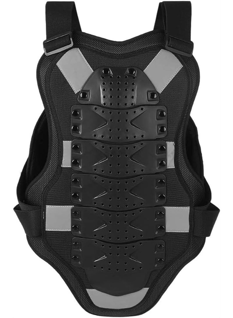 سترة واقية لحماية الجسم والصدر والعمود الفقري لراكبي الدراجات النارية للرجال، سترة واقية لحماية الجسم والصدر والعمود الفقري والظهر - Image 3