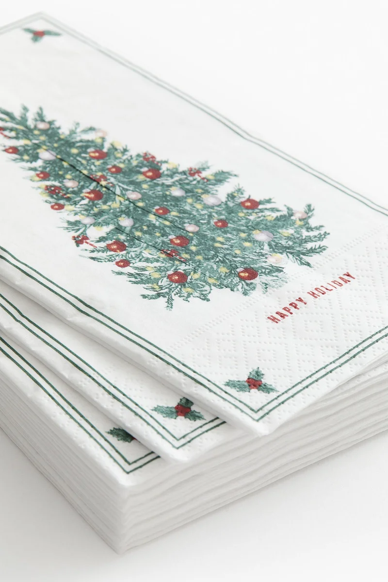 H&M 15-Pack Paper Napkins