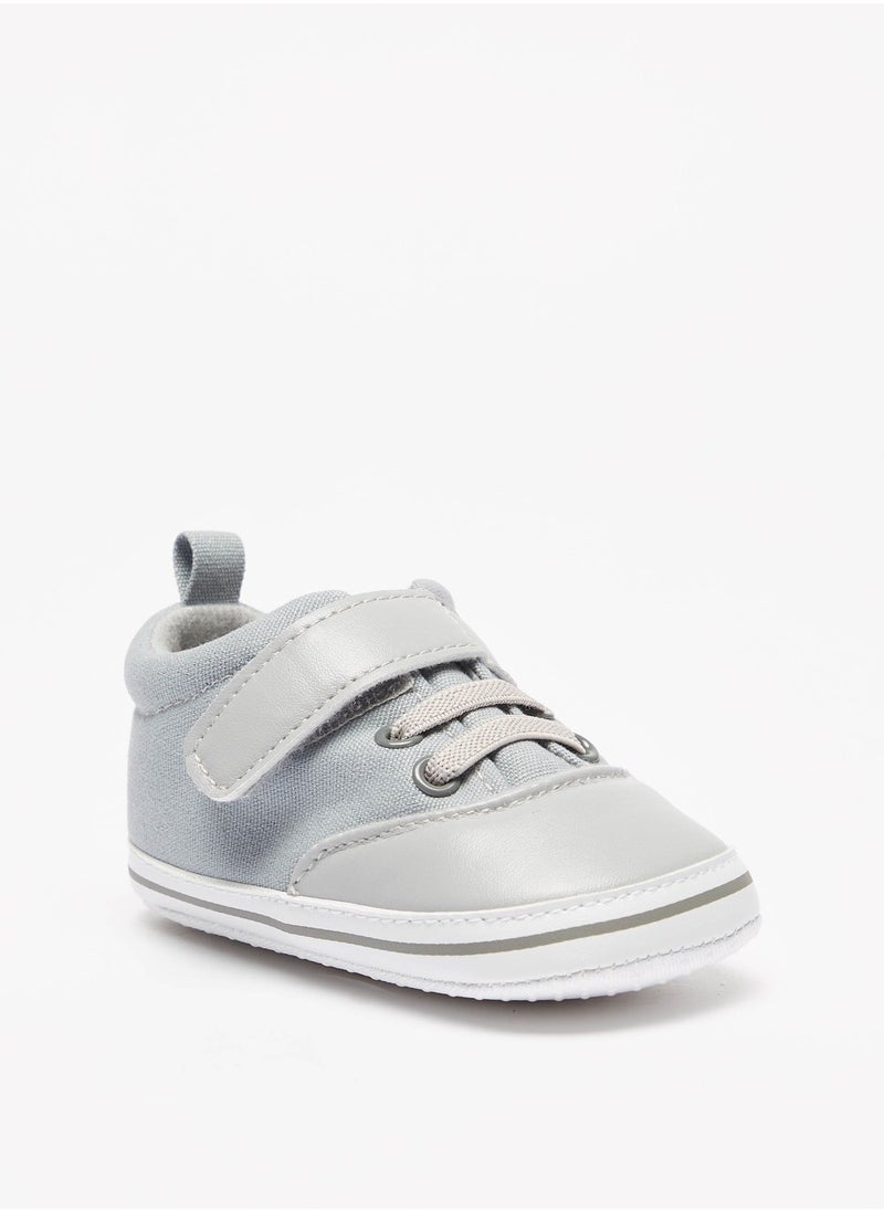 LBL by Shoexpress - Boys Textured Booties with Hook and Loop Closure - Image 1