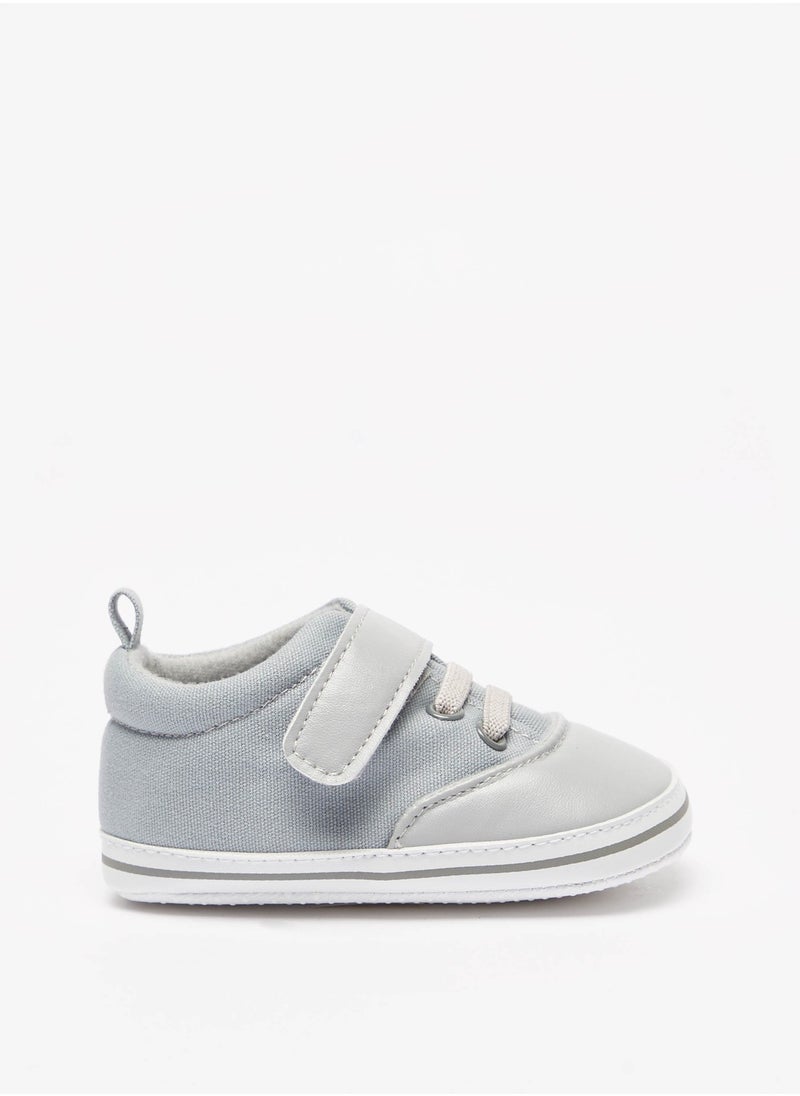 LBL by Shoexpress - Boys Textured Booties with Hook and Loop Closure - Image 1