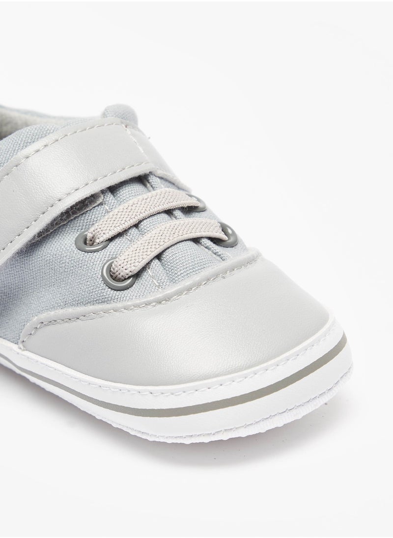 LBL by Shoexpress - Boys Textured Booties with Hook and Loop Closure - Image 1