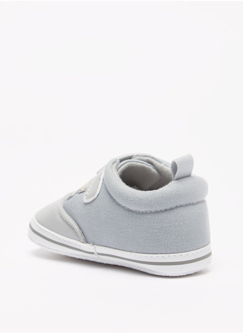 LBL by Shoexpress - Boys Textured Booties with Hook and Loop Closure - Image 1