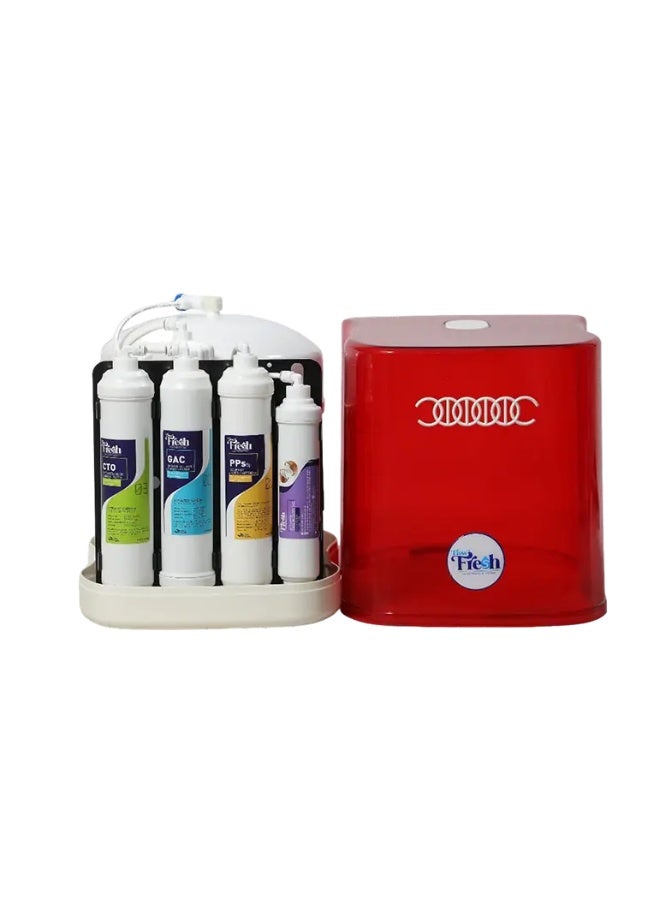 فلو فريش جهاز تنقية المياه ديو - أحمر - Image 1