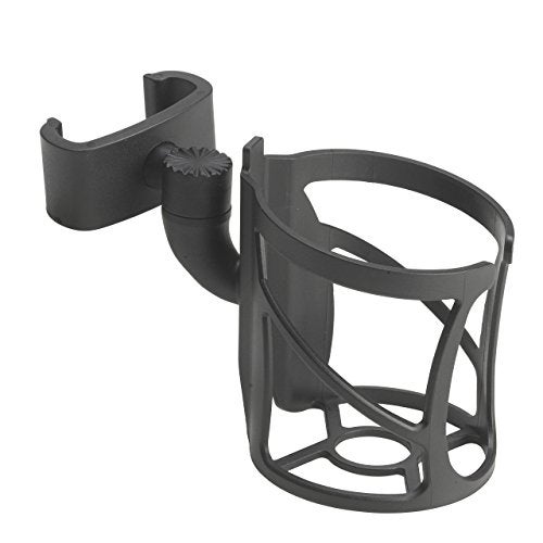 Drive Medical Drive Medical Nitro ClipOn Cup Holder for Walker Rollator 6 x 4 x 35 Inch Black