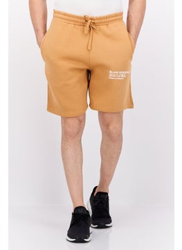 Men Brand Logo Basic Short, Camel