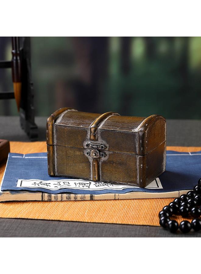 Bluejw European Antique Storage Box Jewelry Jewelry Storage Box Secret Room Escape Shooting Props Box Retro Old Small Box - Image 4