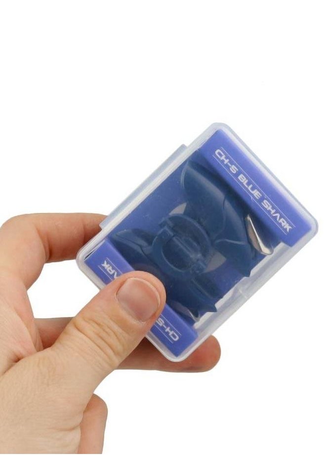 Shark - Shark Shooting Buttons PUBG Mobile Game Controller 2 Pieces Blue - Image 1