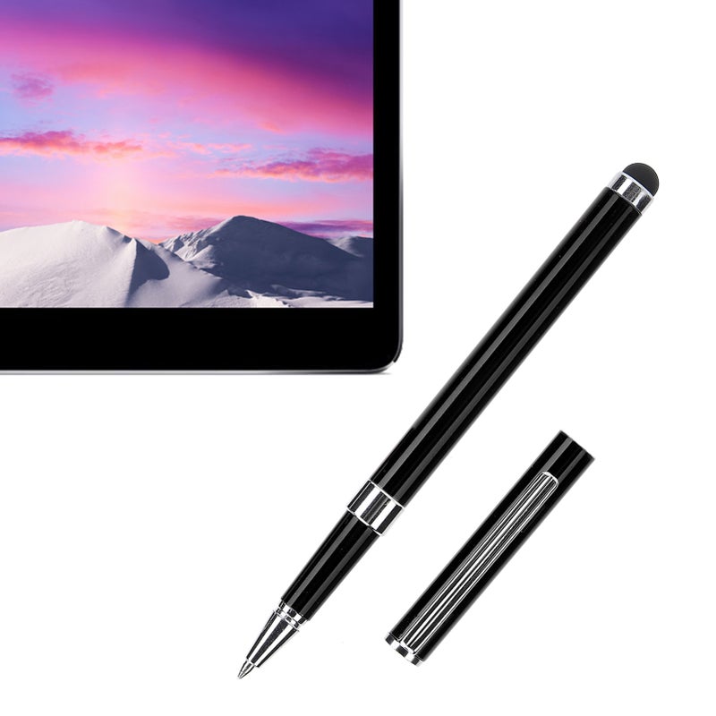 قلم شاشة لمس حساس للرسم والكتابة على لوح القلم الحساس لجهاز iOS Phone 5S/6/6S/7/8/X - أسود - Image 1