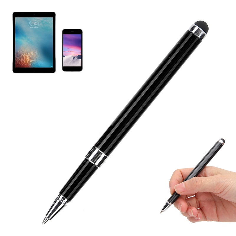 قلم شاشة لمس حساس للرسم والكتابة على لوح القلم الحساس لجهاز iOS Phone 5S/6/6S/7/8/X - أسود - Image 3