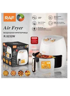 RAF Air Fryer R.5232W , 5.8L 1500W - White  - Image 2