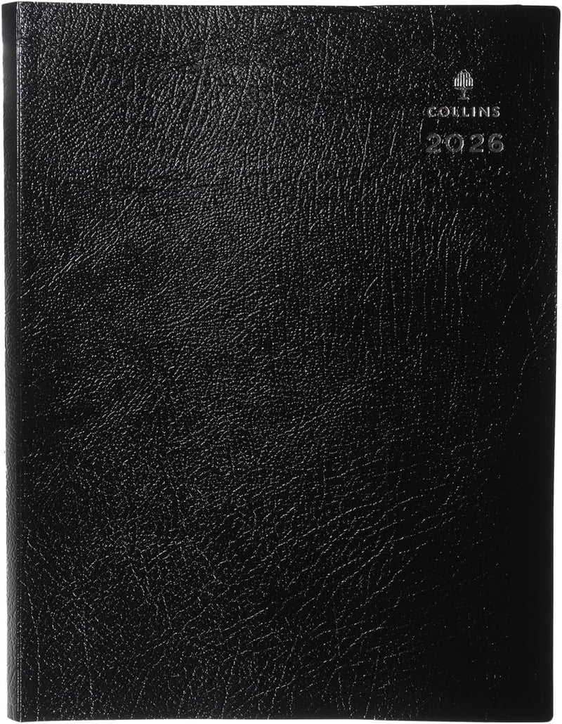 Collins - Leadership - 2026 12 Month Calendar Year Planner, Day-To-Page with Hourly Appointments Diary, A5 - Black (CP6744.99-26) - Image 2
