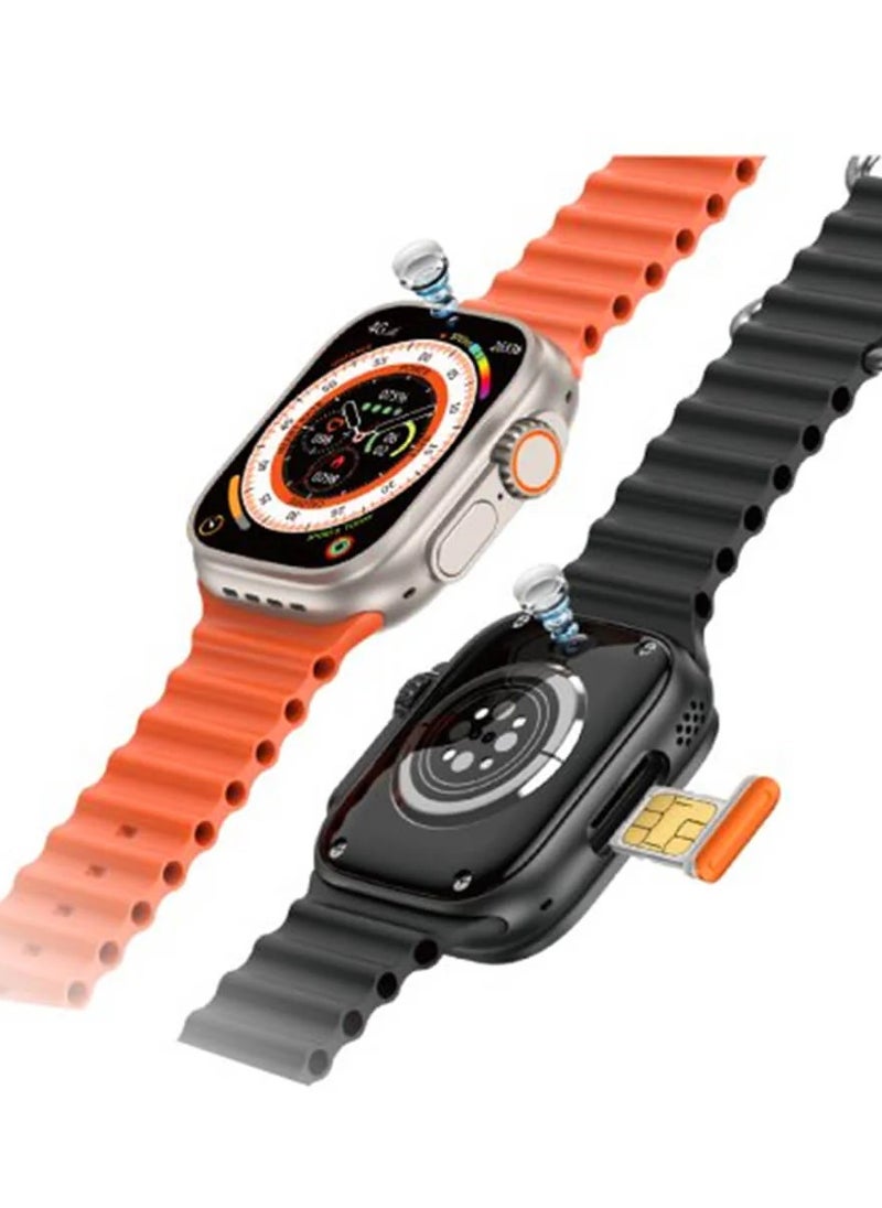 Telzeal Telzeal TC4G Android Smartwatch with 2.2" AMOLED Display IP67 Waterproof Dual Camera 4GB RAM 64GB ROM SIM Card Support 4G  - Image 2
