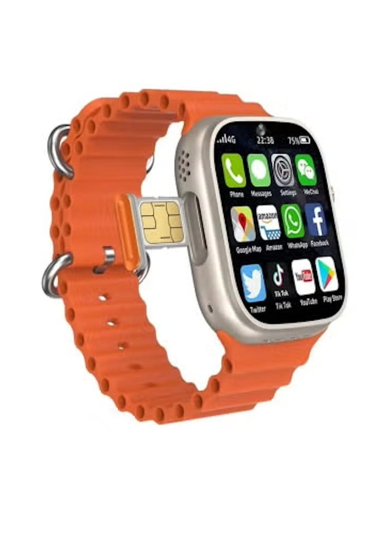 Telzeal Telzeal TC4G Android Smartwatch with 2.2" AMOLED Display IP67 Waterproof Dual Camera 4GB RAM 64GB ROM SIM Card Support 4G  - Image 3