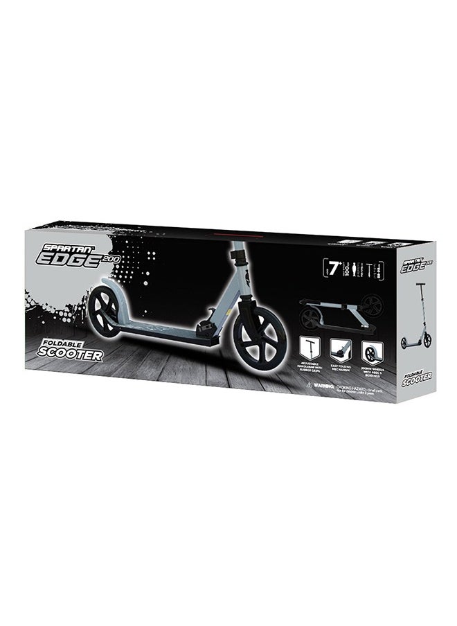 Spartan - Spartan Edge 200mm Folding Scooter Gray - Image 1