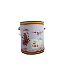 Arwa Arwa Color Wood Varnish for Furniture Wooden Hardware (1 US Gallon SPRUCE FIR 503)  - Image 2